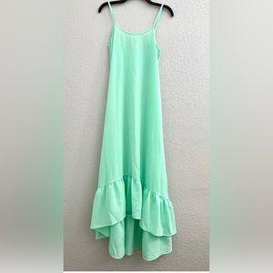 LOVE ADY high low ruffled hem dress NWT size S